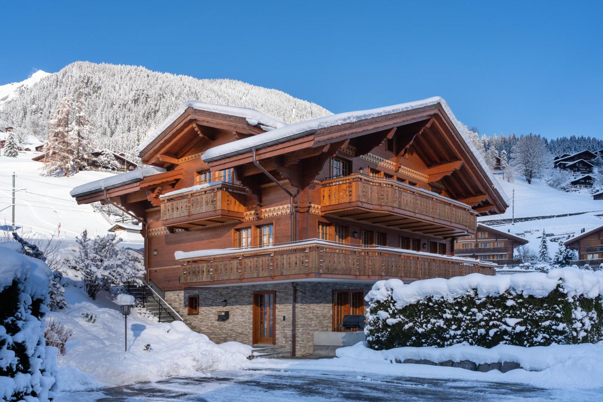 Chalet Alia And Apartments-Grindelwald By Swiss Hotel Apartments 外观 照片