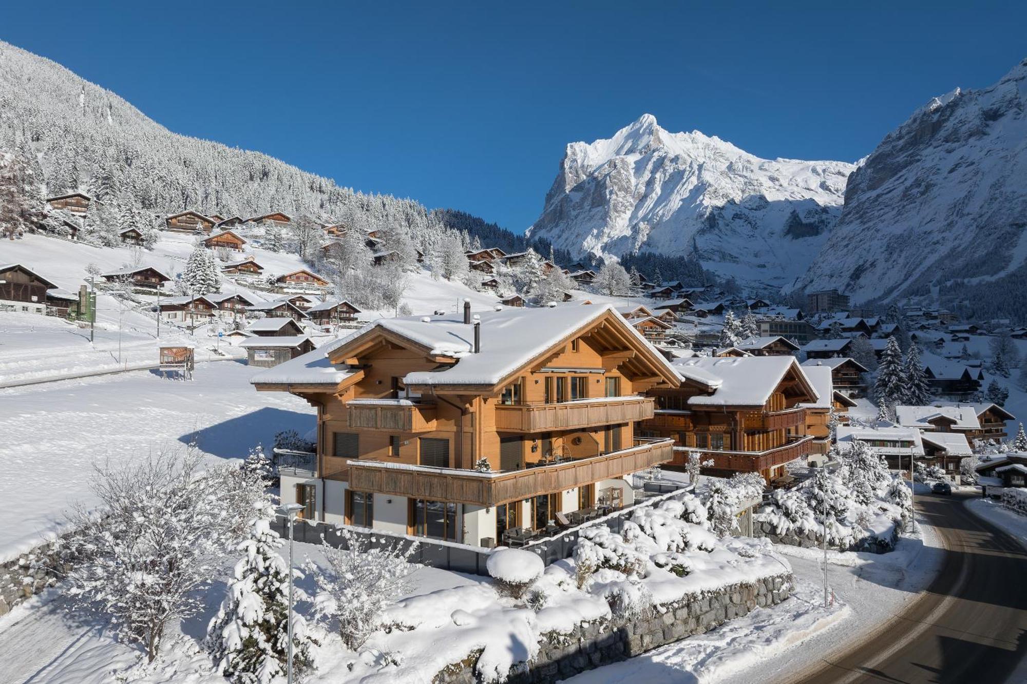 Chalet Alia And Apartments-Grindelwald By Swiss Hotel Apartments 外观 照片