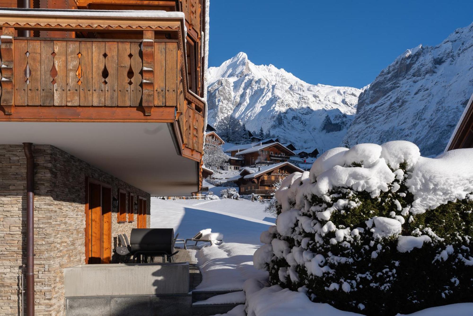 Chalet Alia And Apartments-Grindelwald By Swiss Hotel Apartments 外观 照片