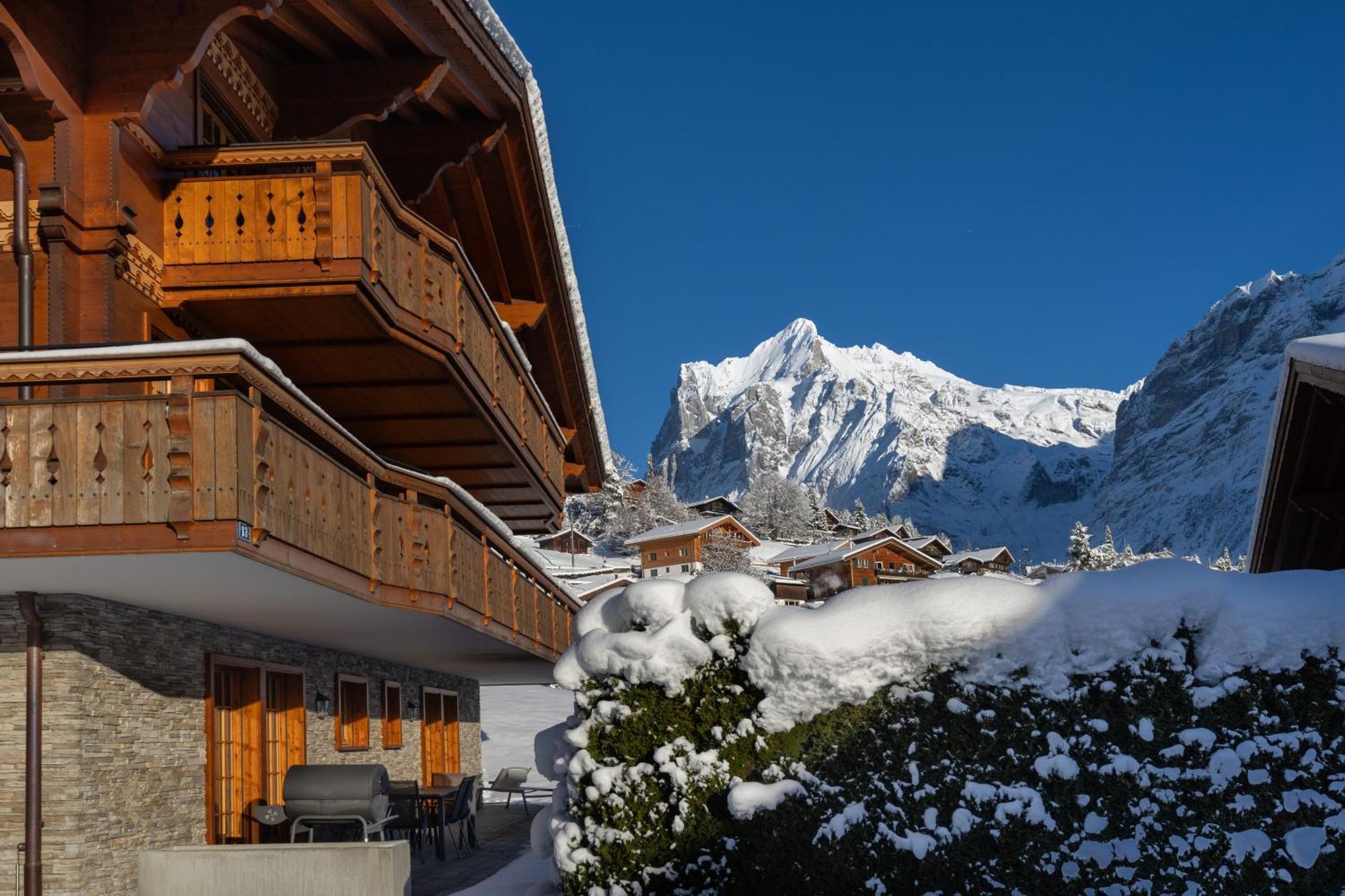 Chalet Alia And Apartments-Grindelwald By Swiss Hotel Apartments 外观 照片
