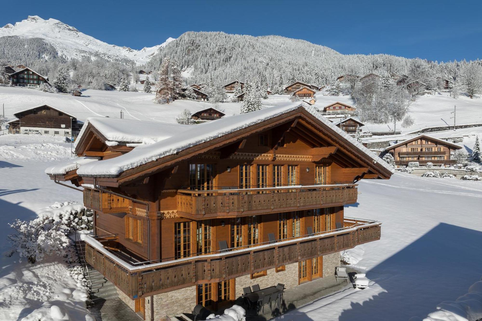 Chalet Alia And Apartments-Grindelwald By Swiss Hotel Apartments 外观 照片